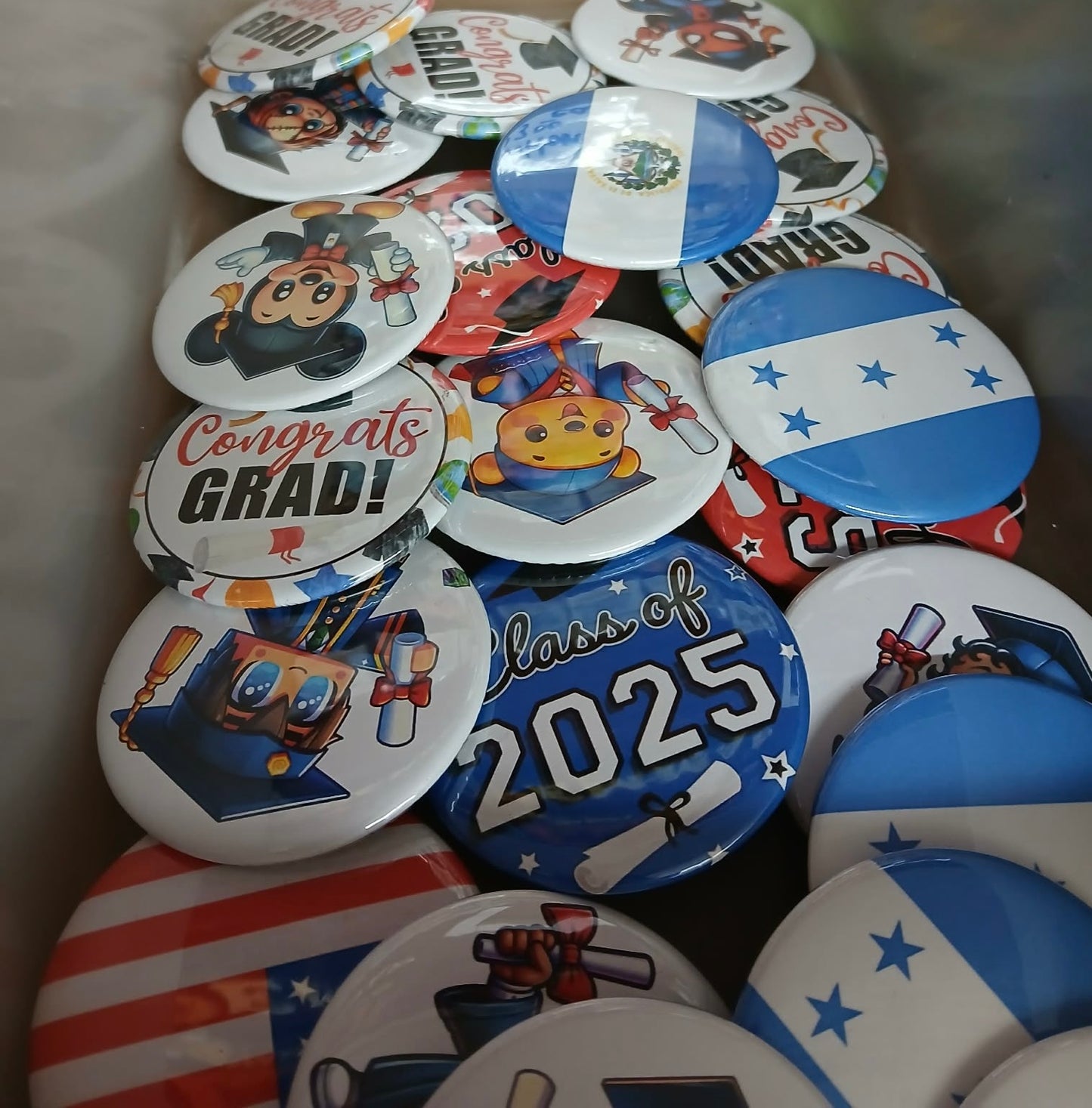 Graduation Buttons